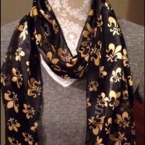SOLD! 2 WHO DAT!! Novelty Scarves